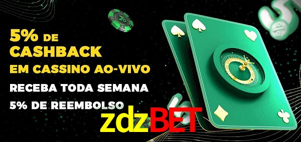 Promoções do cassino ao Vivo zdzbet